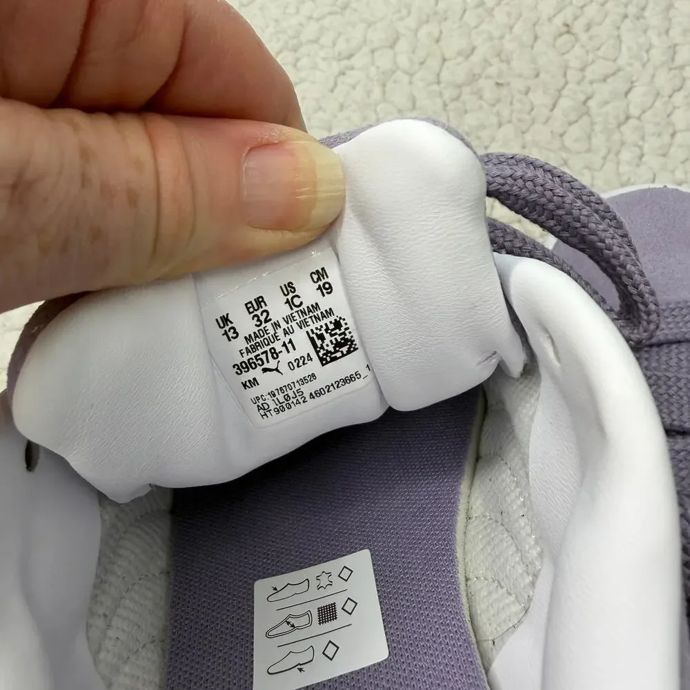 Puma girls lavendar